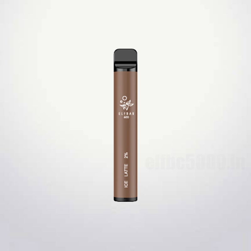 ELF BAR 600 Disposable Ice Latte 600 Puffs 550mAh - Elfbar: Elevate Your  Vaping Experience To New Heights