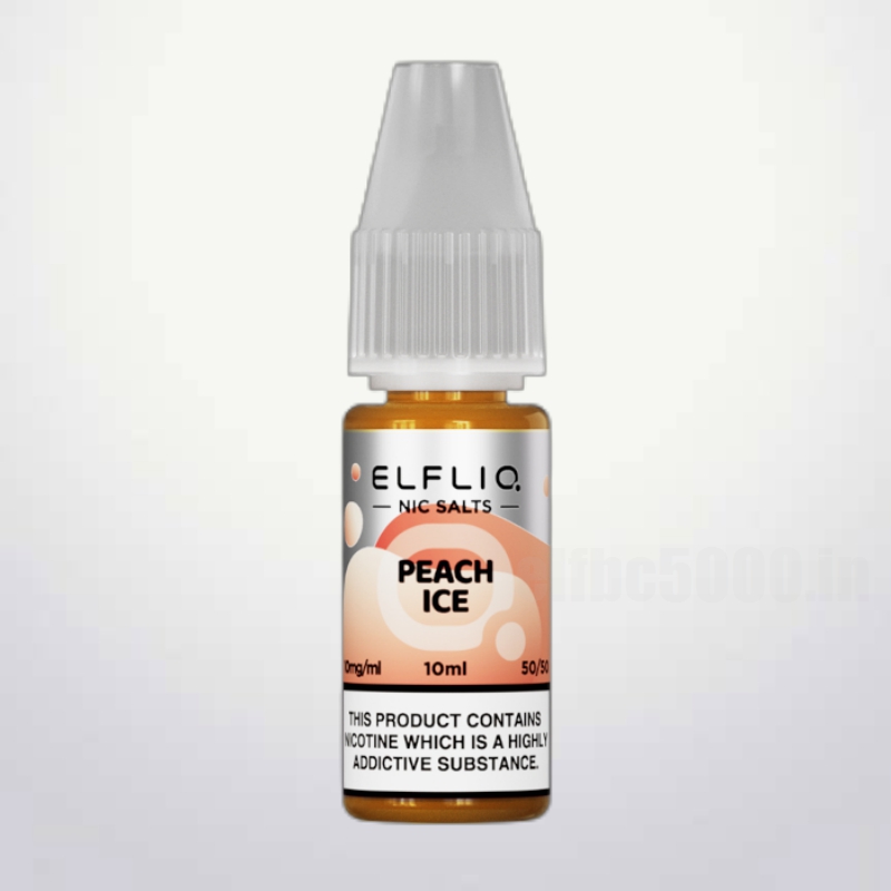 ELF BAR Elfliq Vape Juice Peach Ice Elfbar Elevate Your Vaping